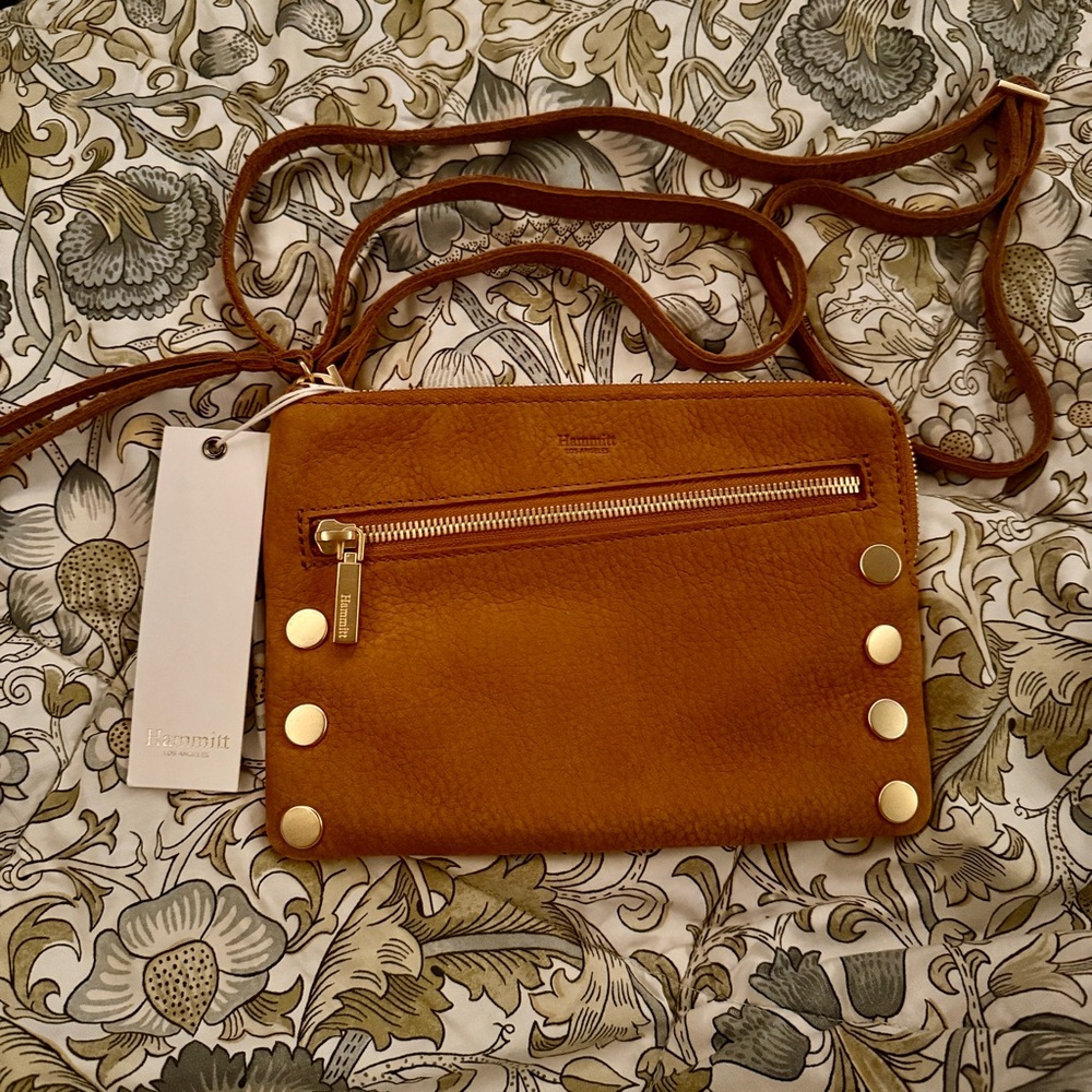 NWT HAMMITT Nash Small Tan